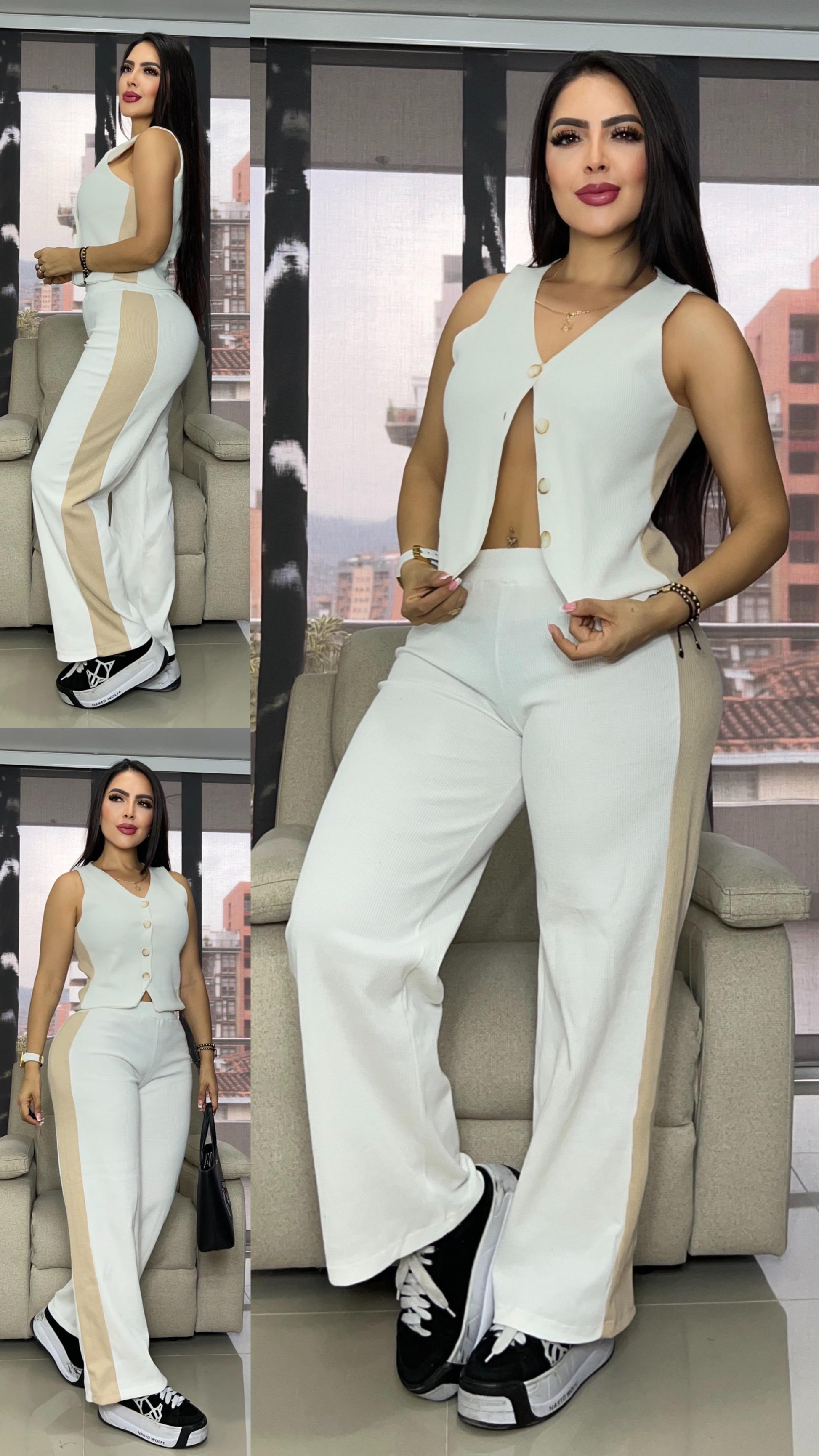 CONJUNTO GALLETA CHALECO